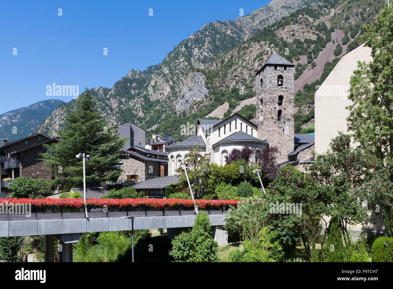 Andorra la Vella Stockfoto