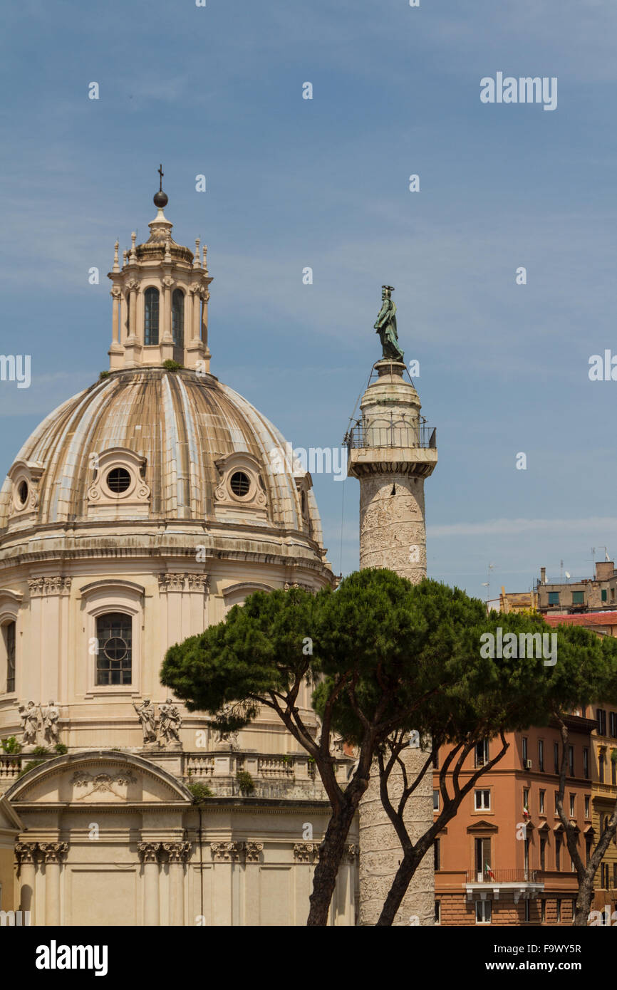 Rom-Kirche Santissimo Nome di Maria. Rom. Italien. Stockfoto