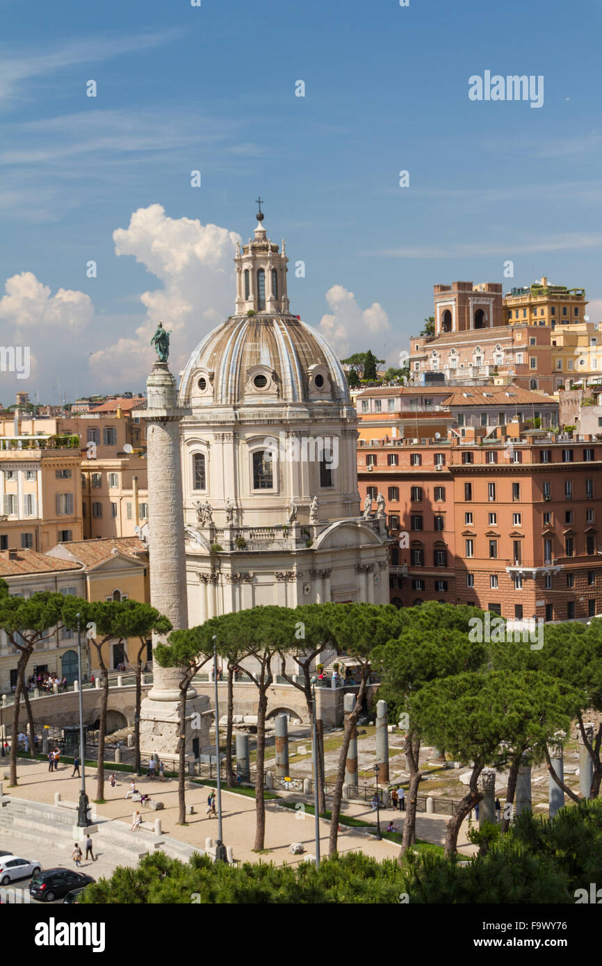 Rom-Kirche Santissimo Nome di Maria. Rom. Italien. Stockfoto