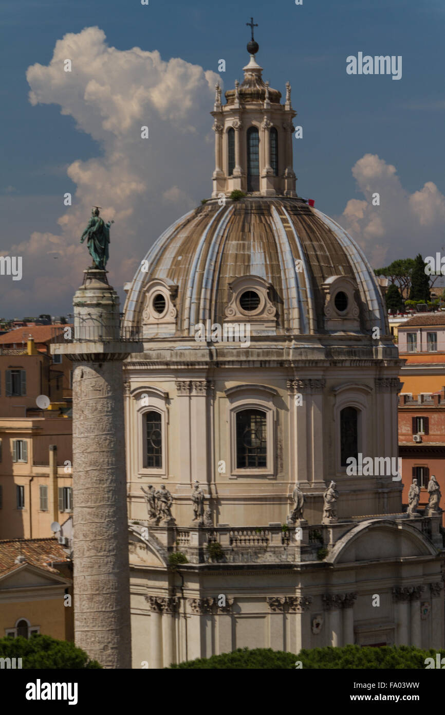 Rom-Kirche Santissimo Nome di Maria. Rom. Italien. Stockfoto