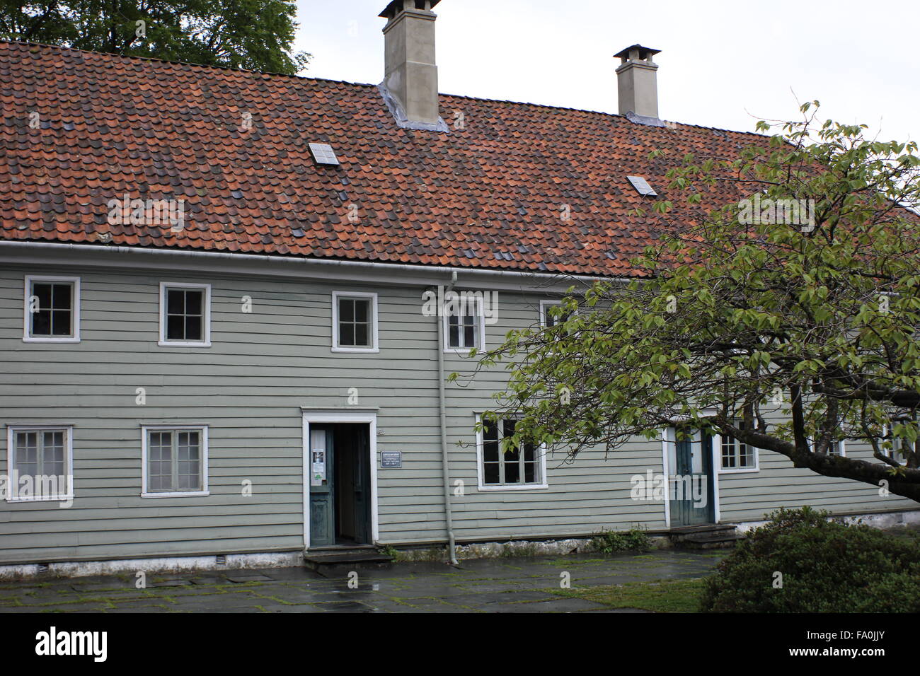 Die Lepra-Museum in Bergen, Norwegen (St.-Georgs Hospital) Stockfoto