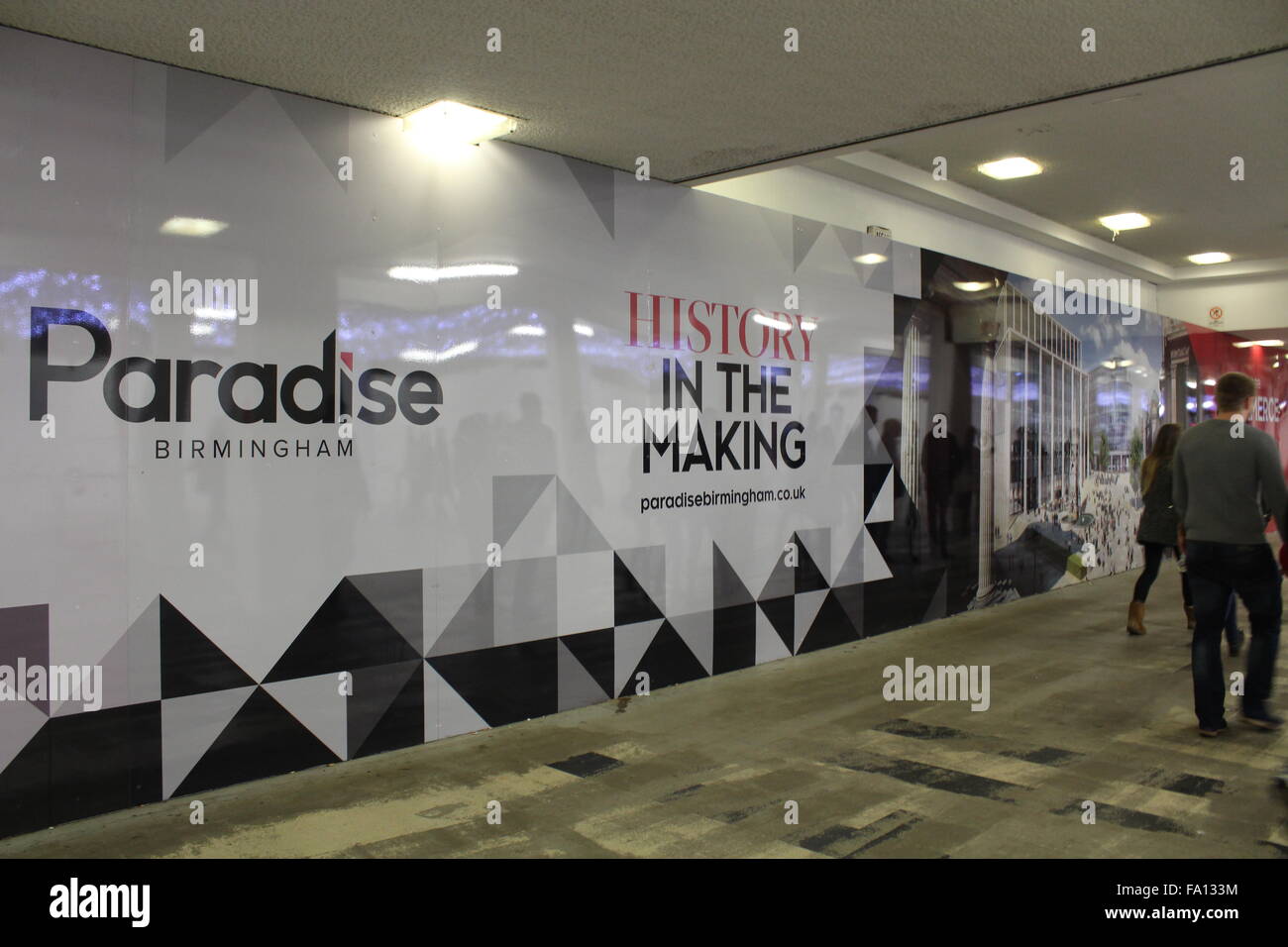 Paradise Circus Revelopment Stockfoto