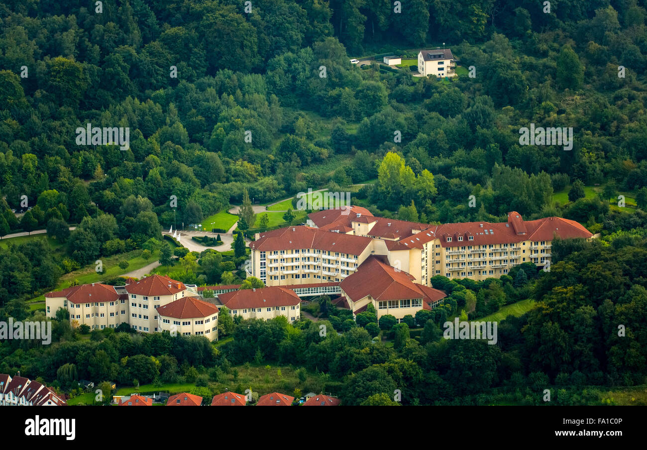 Reha Klinik Hattingen, Helios Klinik Hattingen Holthausen, Hattingen, Ruhr, Nordrhein-Westfalen, Deutschland, Europa Stockfoto