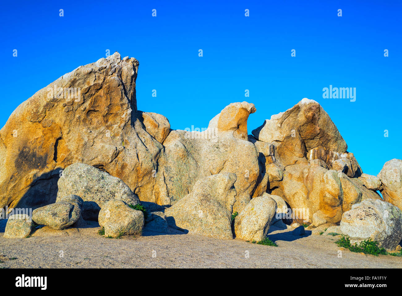 Eagle Rock auf dem Pacific Crest Trail.  Warner Springs, California, Vereinigte Staaten von Amerika. Stockfoto