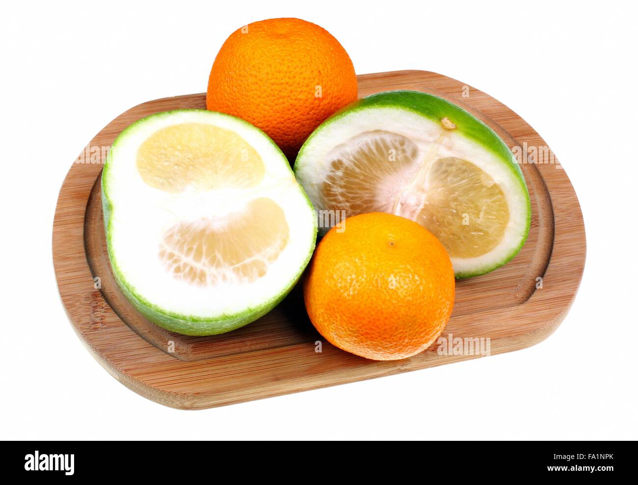 Frische gesunde Frucht exotische auf weißem Hintergrund Stockfoto