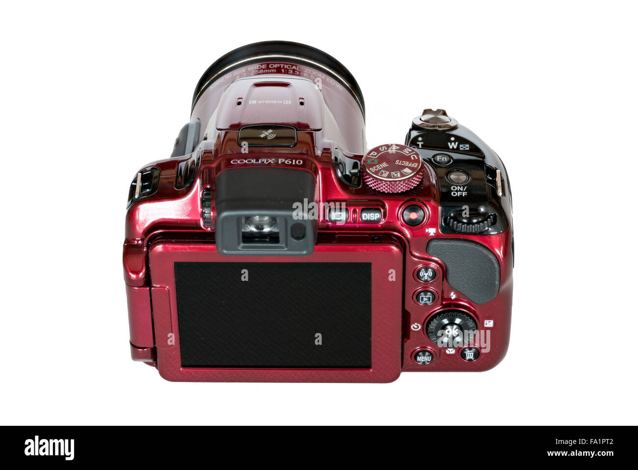 Nikon Coolpix P610 Kamera Stockfoto