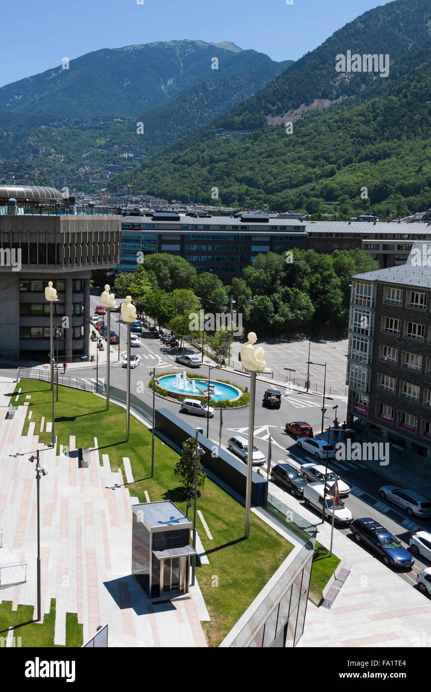 Andorra la Vella Stockfoto