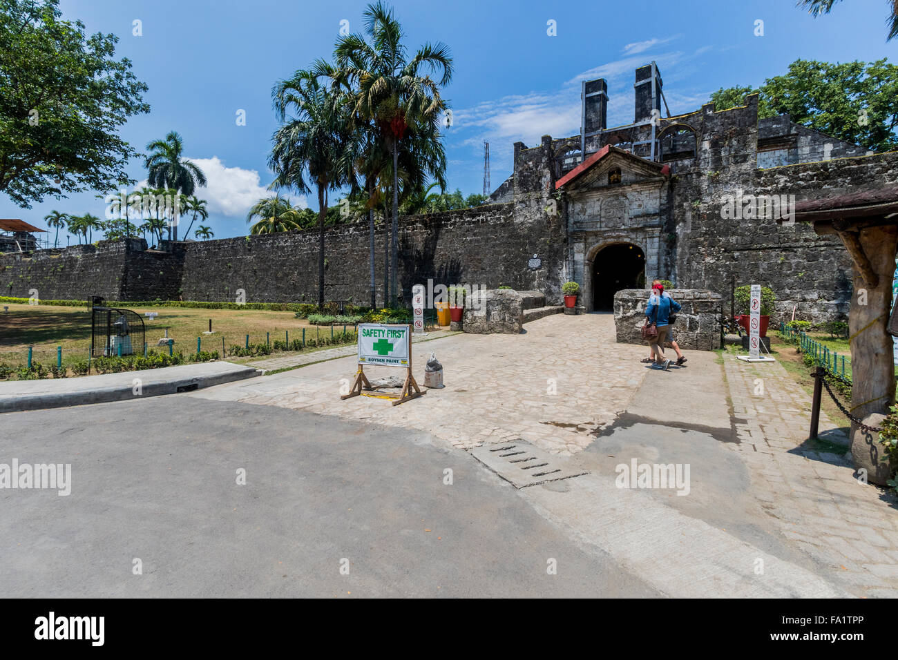 Fort San Pedro Cebu Philippinen Stockfoto