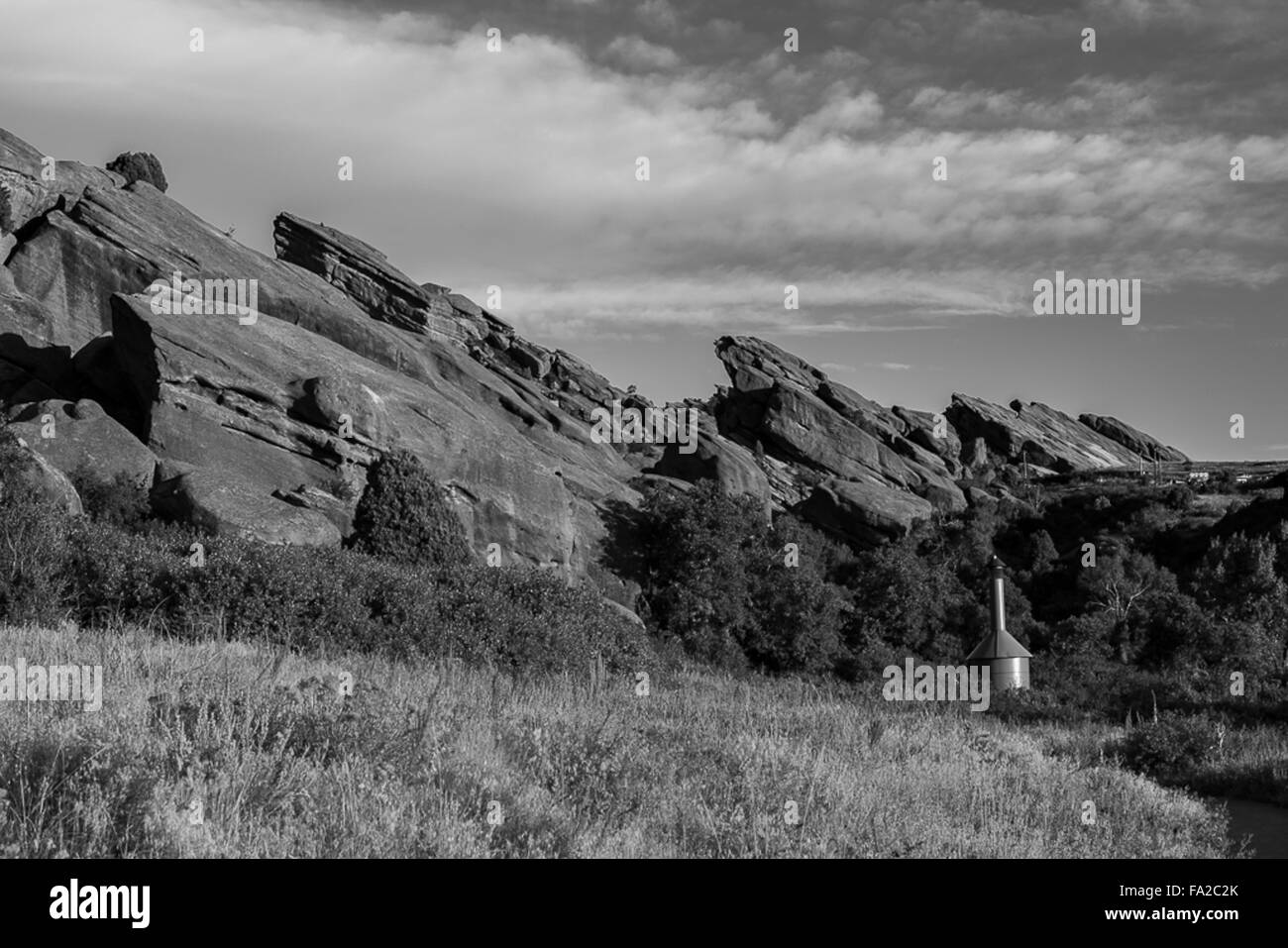 Red Rocks Park in Morrison, Colorado Stockfoto