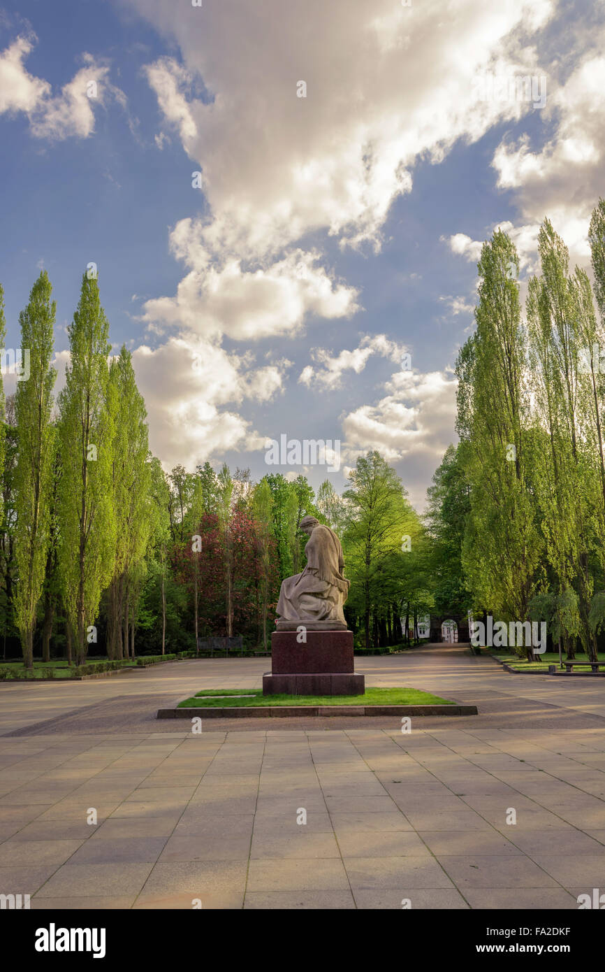 Sowjetisches Ehrenmal, Treptower Park, Berlin, Deutschland Stockfoto