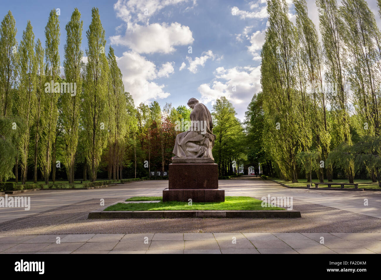 Sowjetisches Ehrenmal, Treptower Park, Berlin, Deutschland Stockfoto