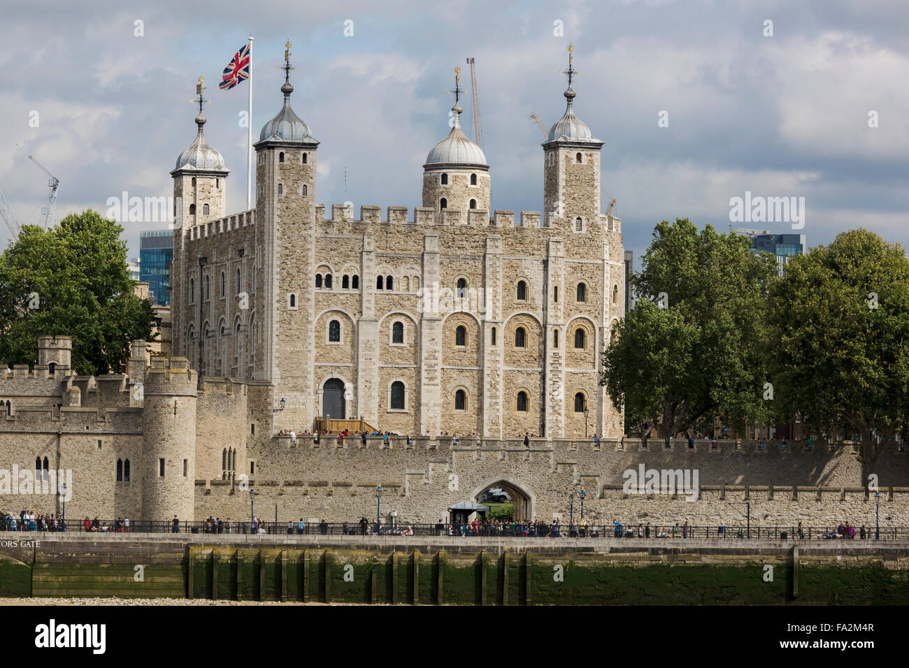 Ihre Majestät königlicher Palast und Festung der Tower of London Stockfoto