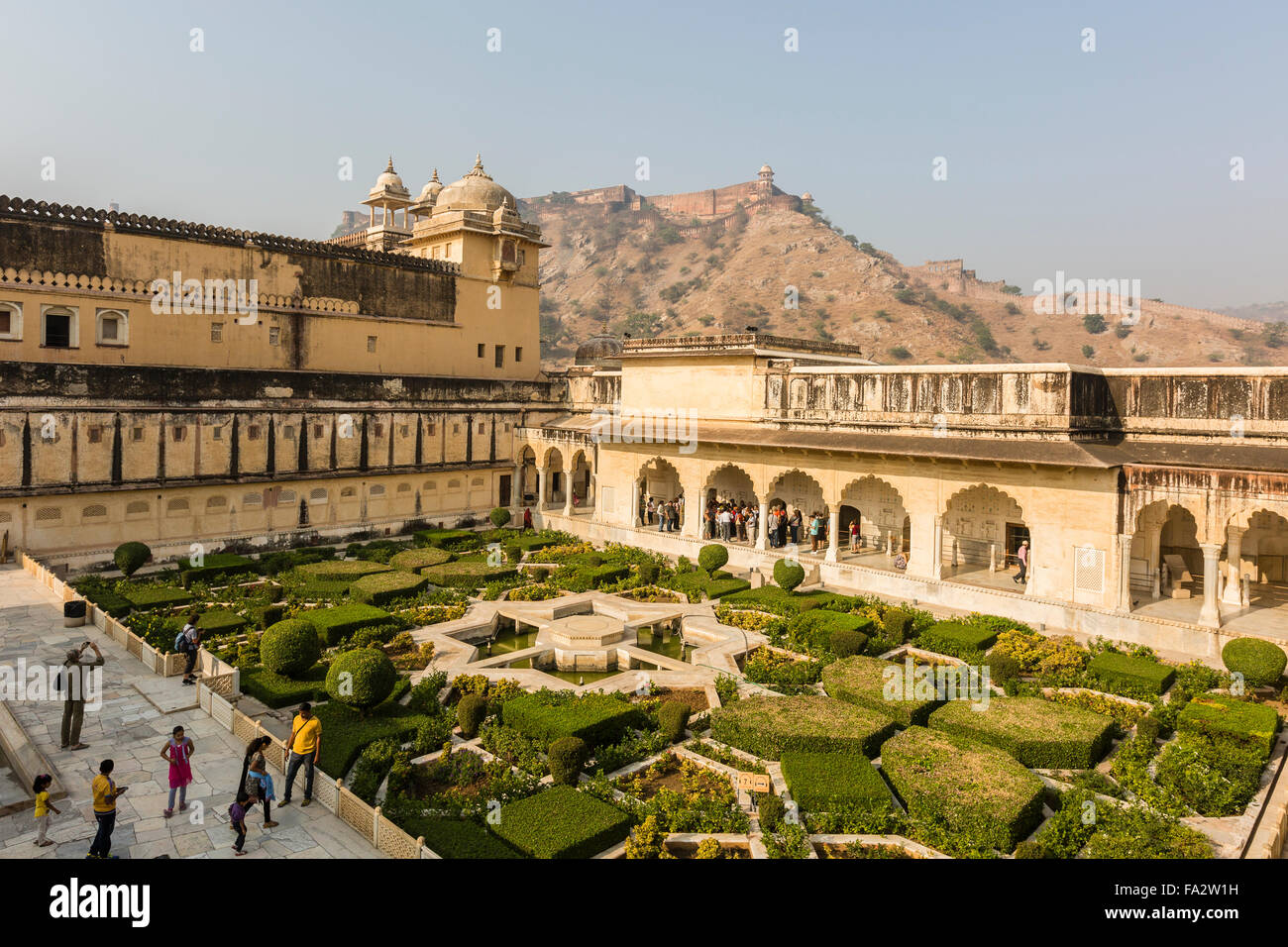 Amber (Amer) Fort, Jaipur Stockfoto