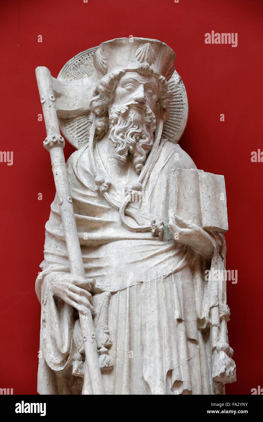 Nationalmuseum der französischen Denkmäler. Kloster der Cordeliers, Toulouse. Saint James. Gegossen. Stockfoto