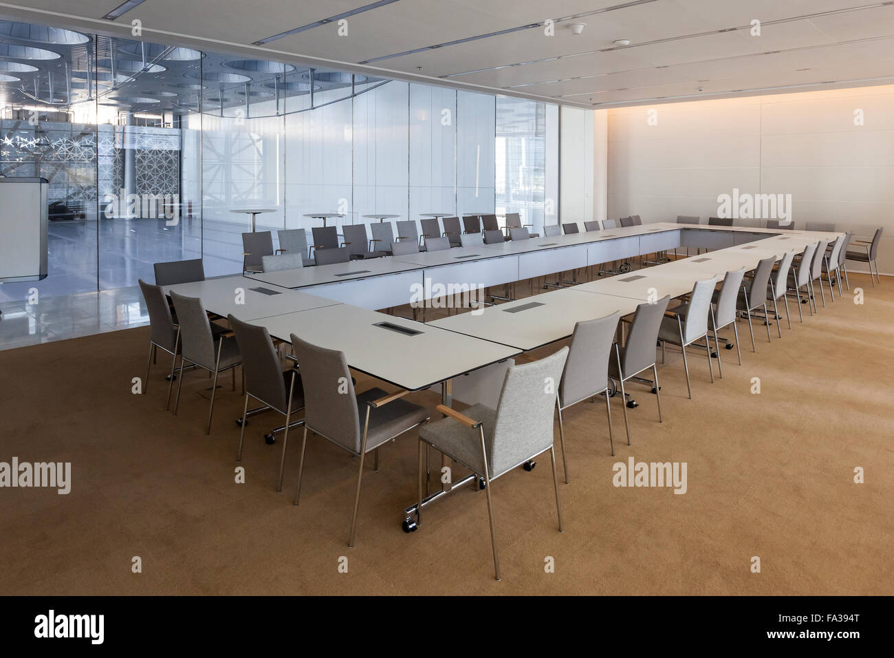 Business-Meeting-Raum Stockfoto