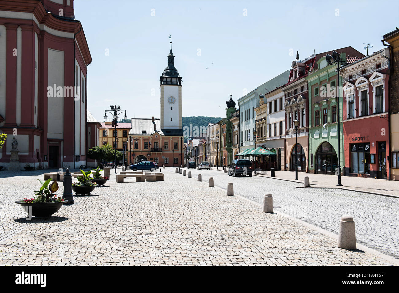 Hranice Na Morave, Tschechische Republik Stockfotografie Alamy
