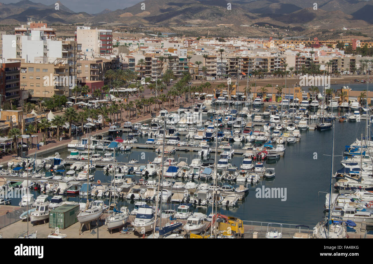 Mazarron, Marina, mercia, Spanien Stockfoto