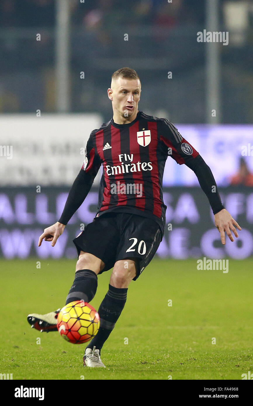 Frosinone, Italien. 20. Dezember 2015. Ignazio Abate Mailand, Frosinone 20.12.2015 Stadio Matusa Fußball Calcio Serie A 2015/2016 Frosinone - Milan Foto Cesare Purini / Credit: Insidefoto/Alamy Live-Nachrichten Stockfoto