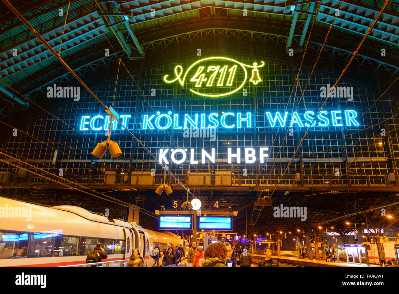 Koln Hbf Stockfotografie Alamy