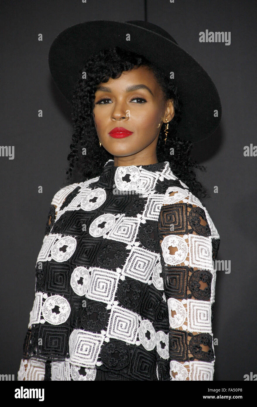 Welt-Premiere von "Creed" Regency Village Theatre, Ankünfte Featuring: Janelle Monae Where: Los Angeles, California, Vereinigte Staaten von Amerika bei: 19. November 2015 Stockfoto