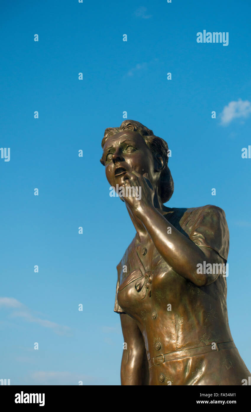 Alte Sterne Mütter Familie Denkmal Manchester New Hampshire Stockfoto
