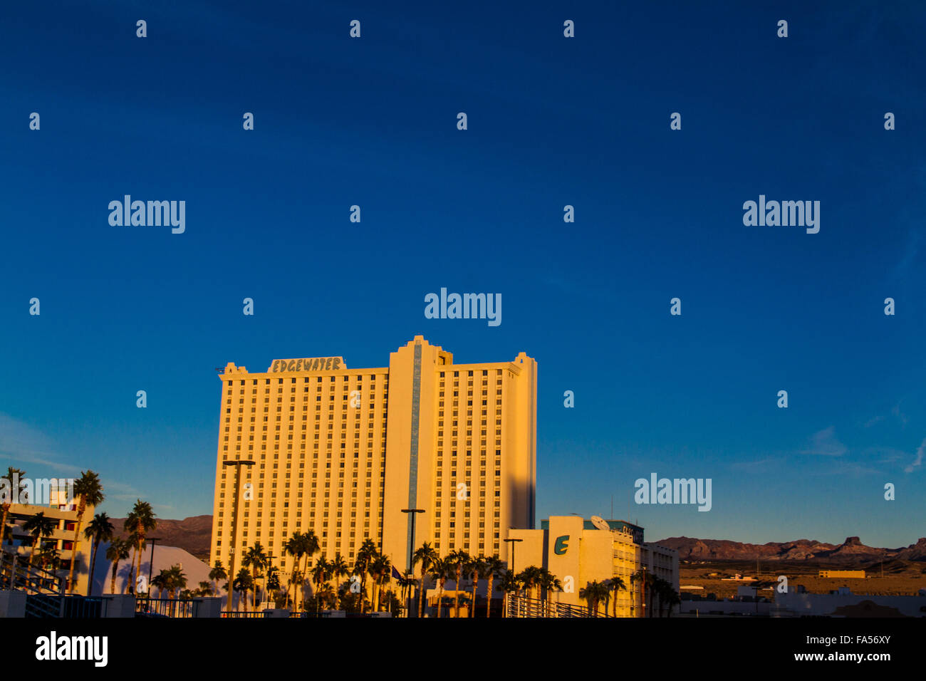 Das Edgewater Hotel Casino in Laughlin, Nevada Stockfoto