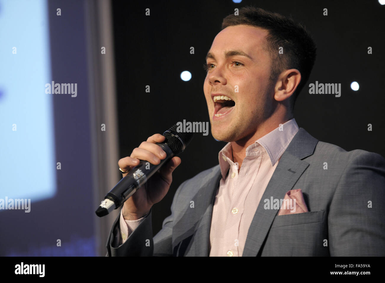 Die jährliche Albert Kennedy Vertrauen-Gala-Dinner im Grange Tower Bridge Hotel London mit: Ray Quinn Where: London, Vereinigtes Königreich bei: 20. November 2015 Stockfoto