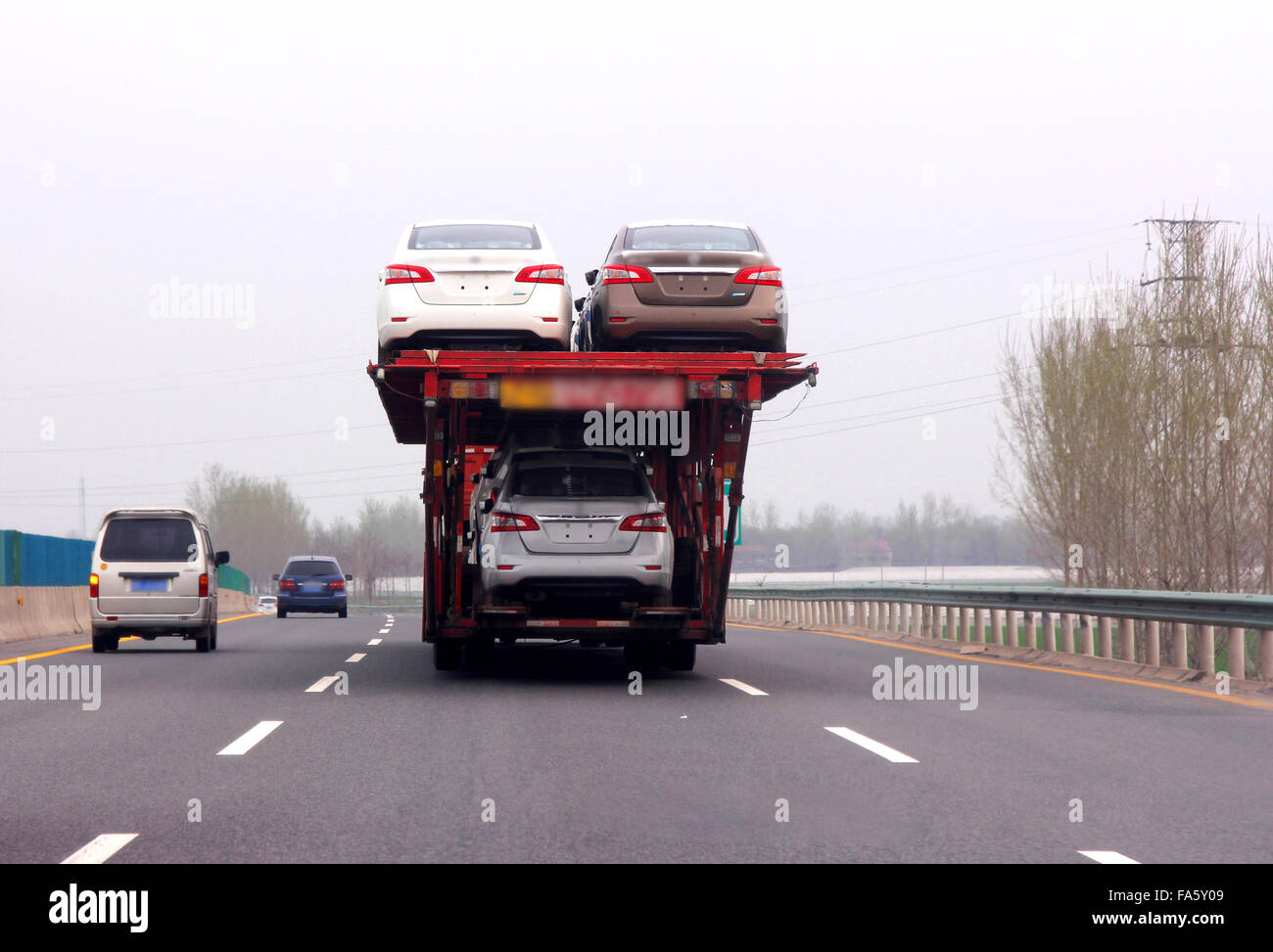 Transportfahrzeug Stockfoto
