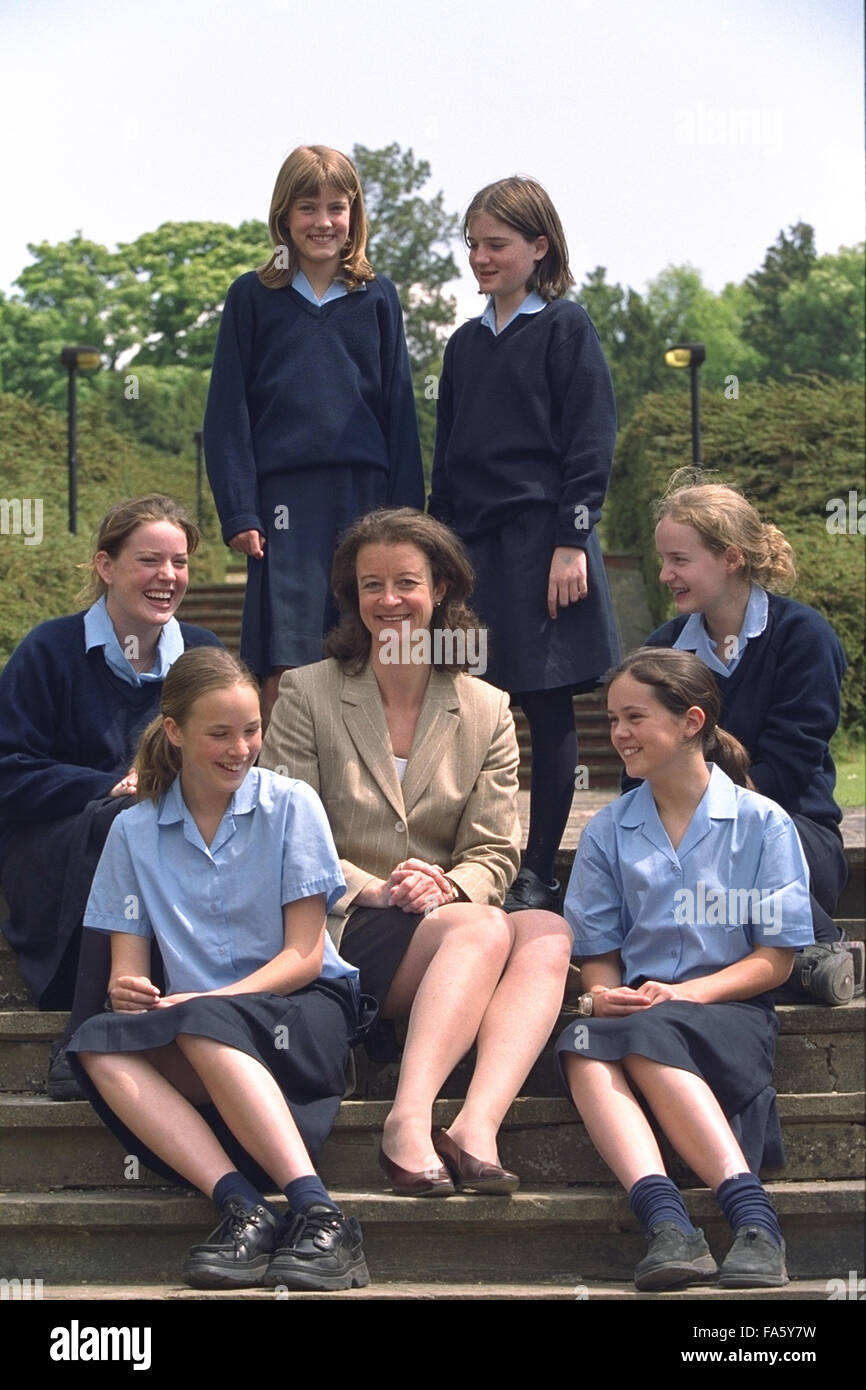 Diana Vernon, Direktorin der Woldingham School in Surrey, England, UK Stockfoto