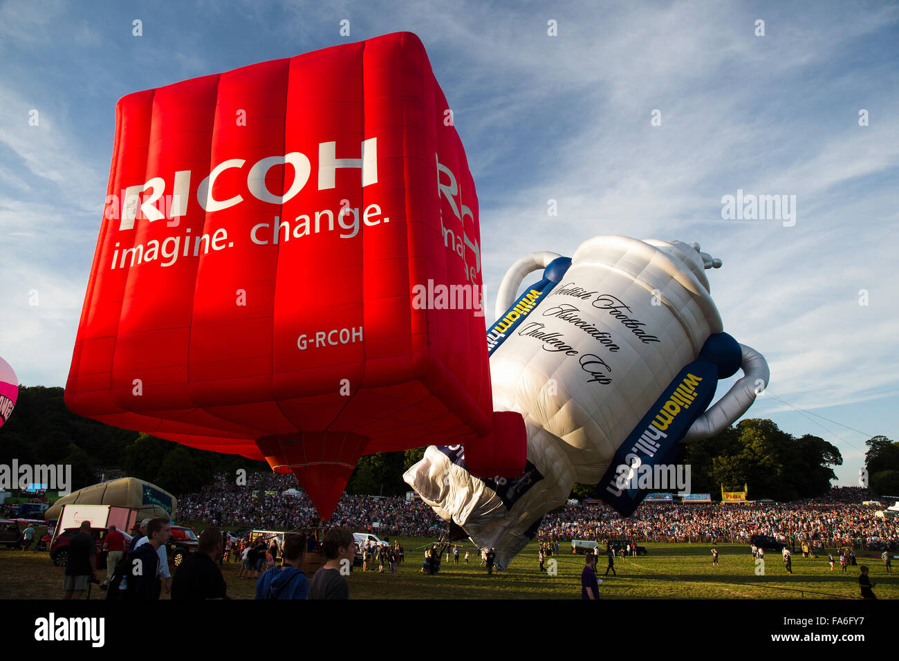 Bristol International Hot Air Balloon Fiesta 2015 Stockfoto