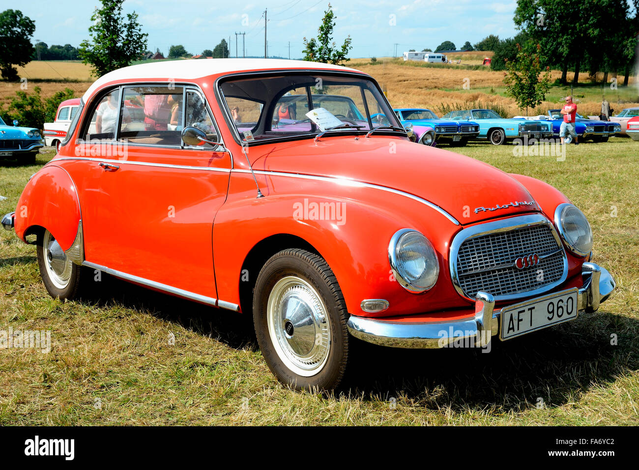 Oldtimer DKW AU 1000 1959 in Ystad, Schweden Stockfoto, Bild: 92351618 ...