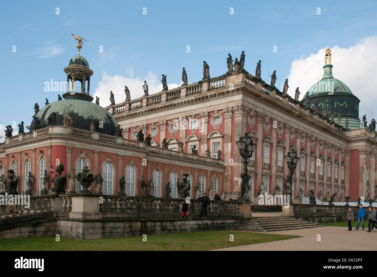 Neues Palais im Park Sanssouci, Potsdam, Deutschland Stockfoto