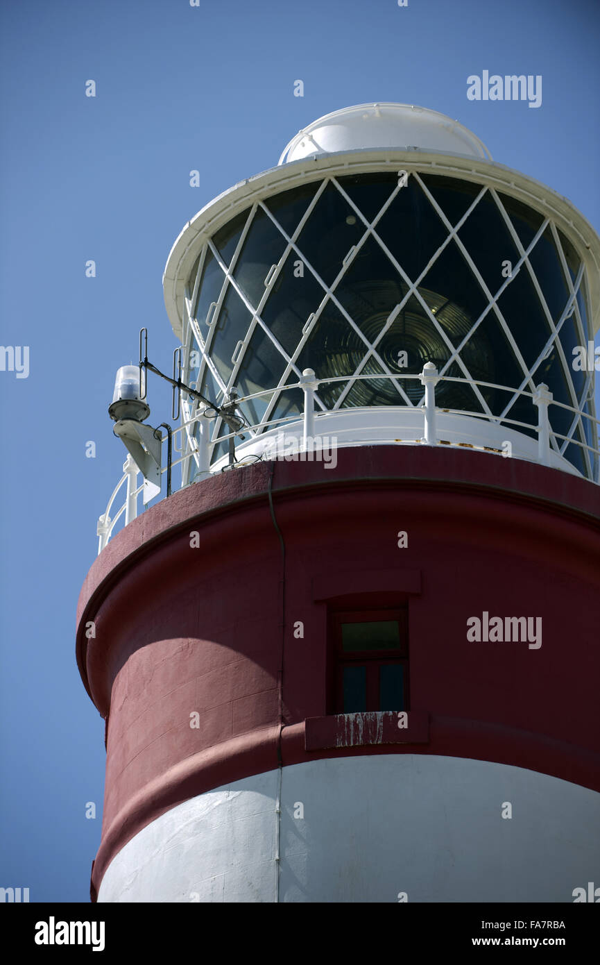 Der Leuchtturm in Orford Ness National Nature Reserve, Suffolk. Das Gebäude wurde ursprünglich im Jahre 1792 als private Venture und wurde verwendet, um die Schiffe durch die gefährliche Schindel zu führen. Stockfoto