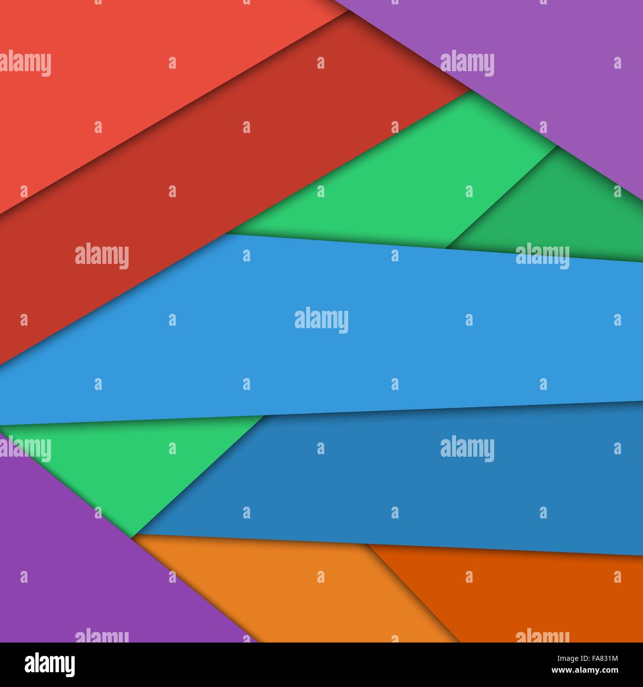 Abstrakte farbige Papier-Vorlage als Hintergrund für Ihr design Stock Vektor