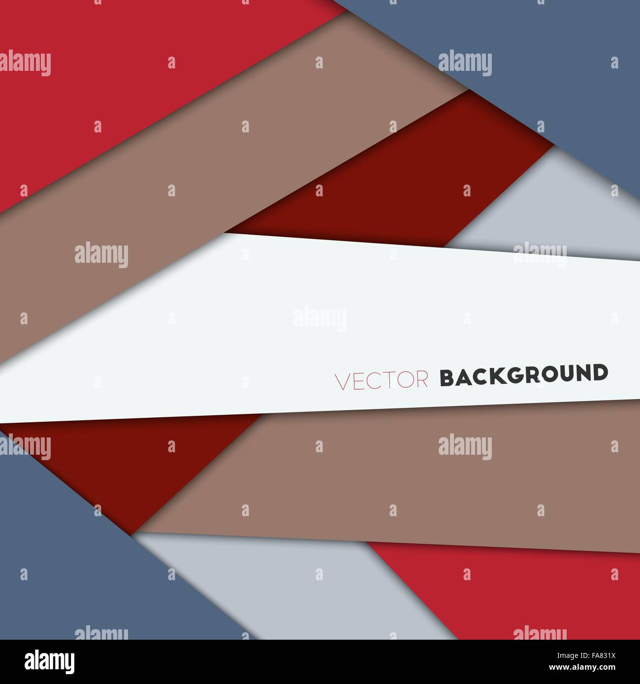 Abstrakte farbige Papier-Vorlage als Hintergrund für Ihr design Stock Vektor