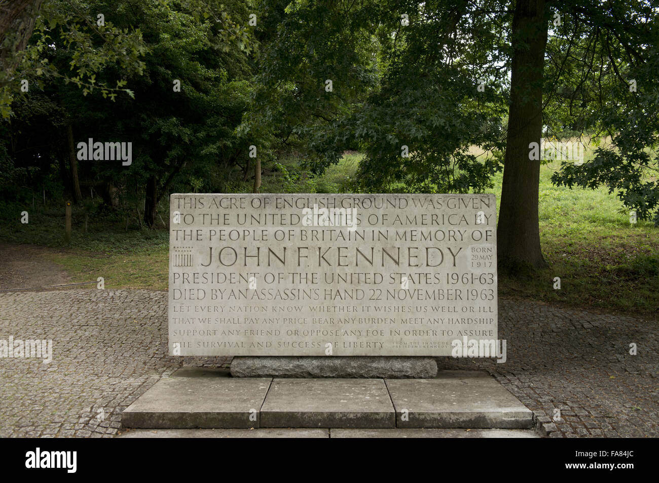 Jfk memorial london Fotos und Bildmaterial in hoher Auflösung Alamy