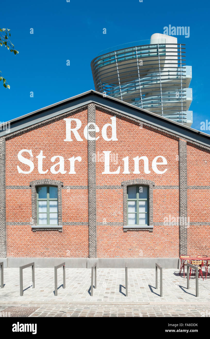 Belgien, Antwerpen - Red Star Line Museum Stockfoto