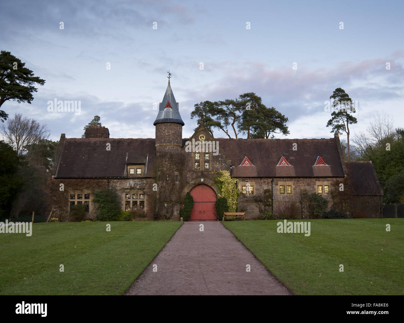 Die Stableblock in Knightshayes Court, Devon. Stockfoto