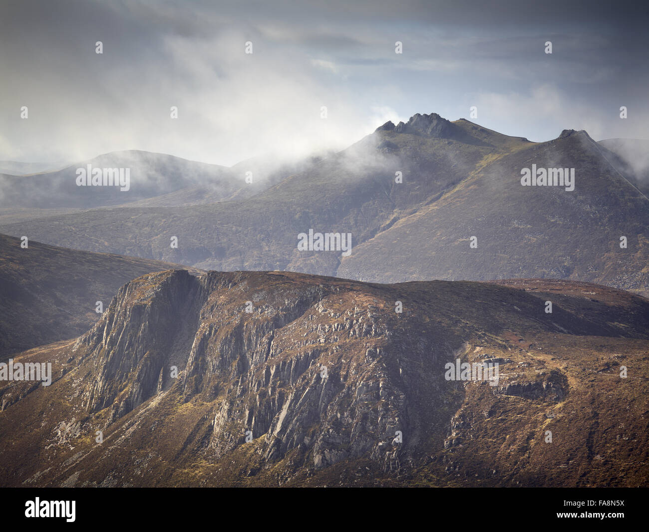 Slieve Donard, Mourne Mountains, County Down, Nordirland. Slieve Donard