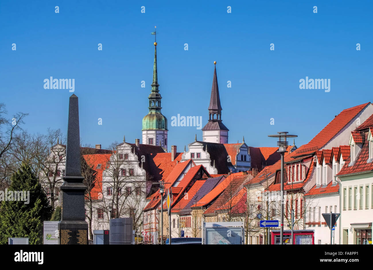 Renaissanceschloss und kloster doberlug kirchhain Fotos und