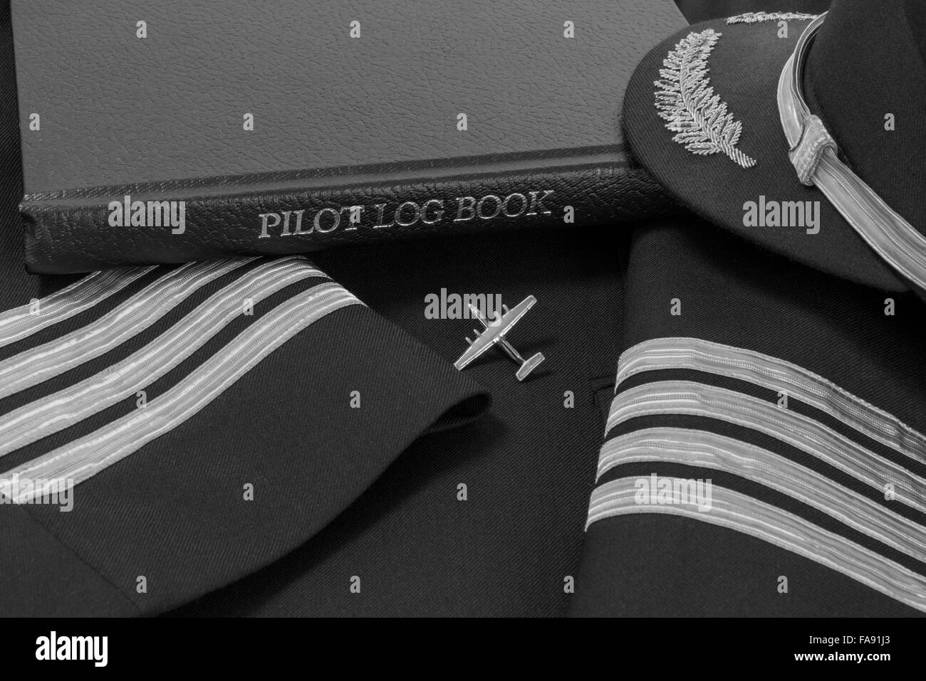 Pilot Logbuch - Airline Transport Pilot Logbuch - Professional-Logbuch Stockfoto