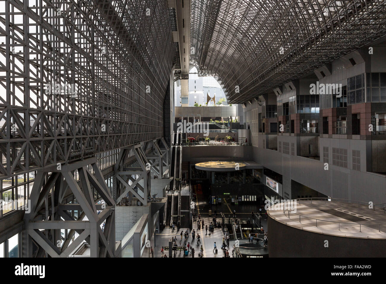 Bahnhof Kyoto, Kyoto, Japan. Stockfoto