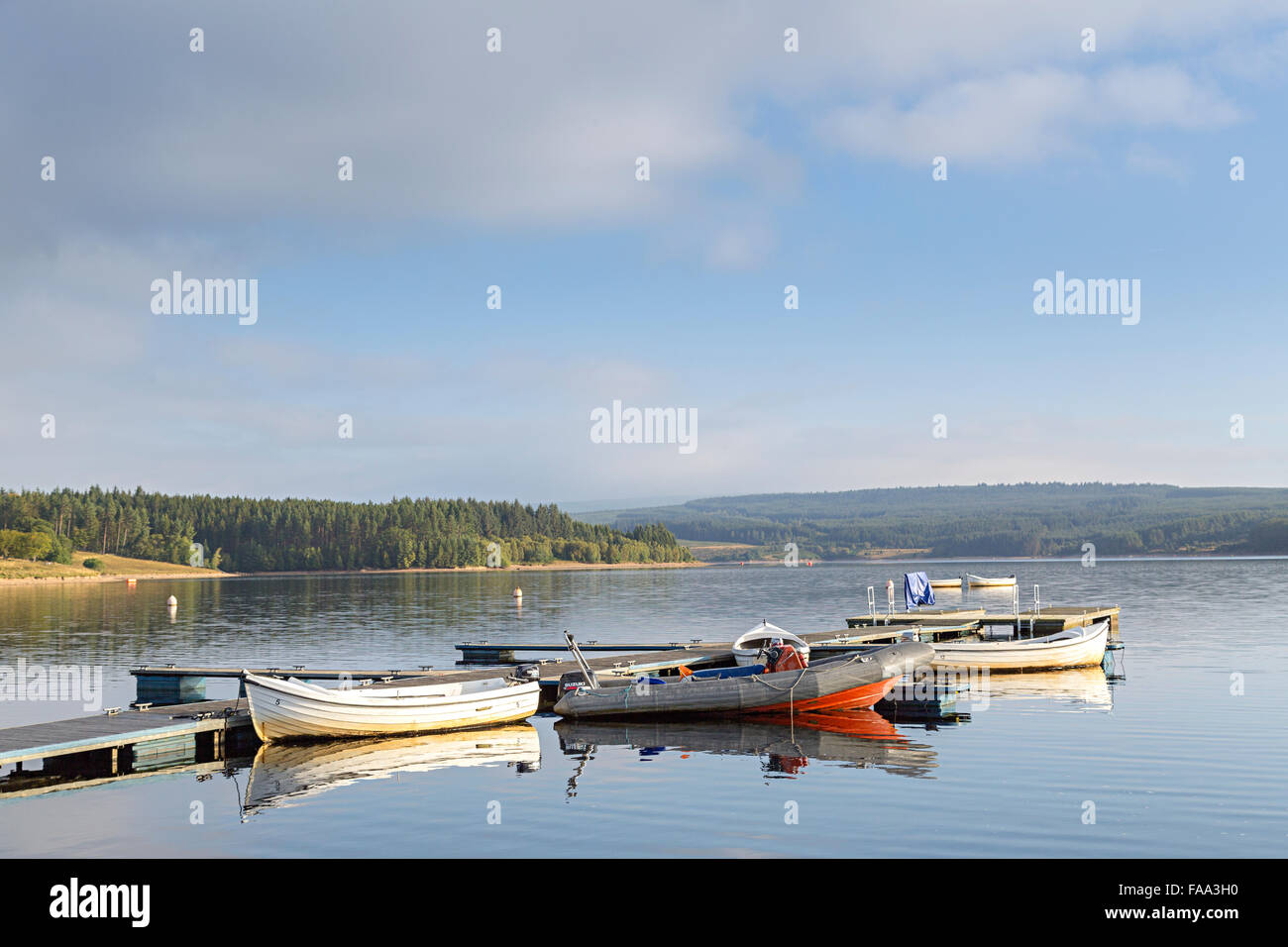 Kielder Wasser, Northumberland, England, UK Stockfoto