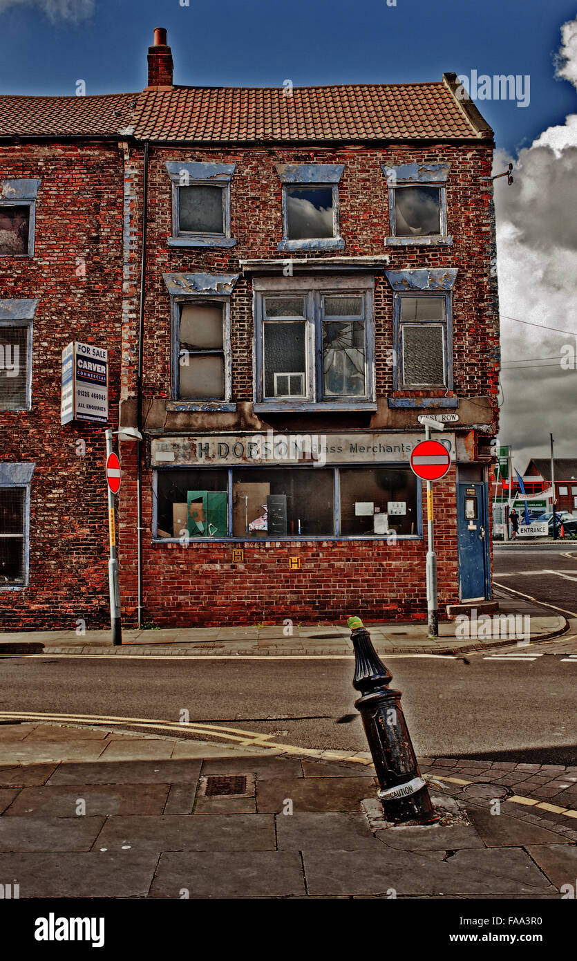 Glas-Kaufleute, Stockton on Tees Stockfoto