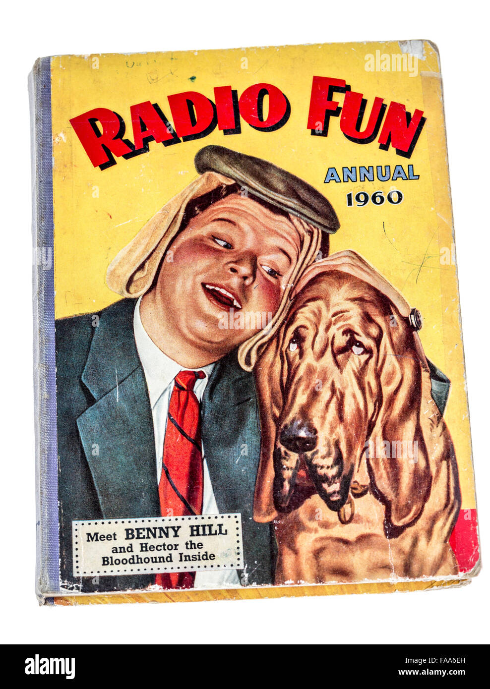 Radio Fun jährliche 1960-Buch-Cover mit Benny Hill Stockfoto
