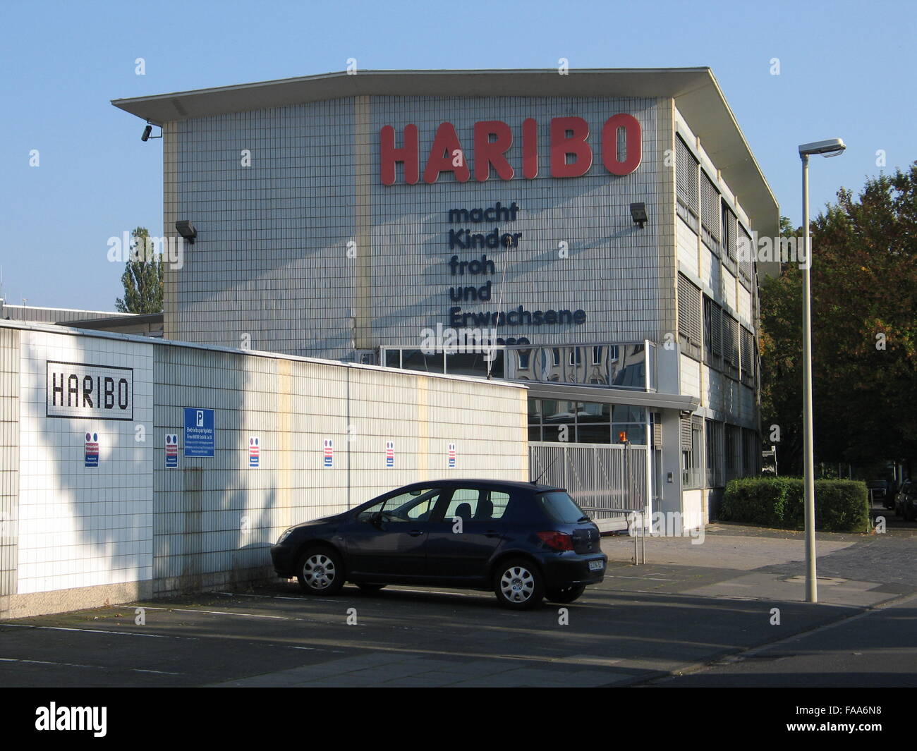 der Hauptsitz von "Haribo" in Bonn, Deutschland Stockfoto