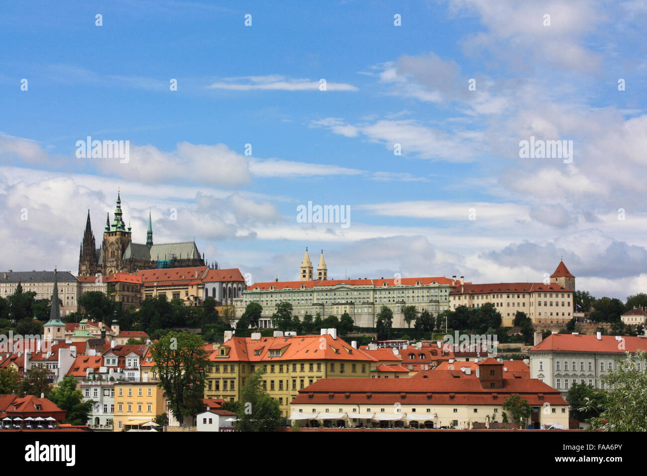 Hradschin in Prag Stockfoto
