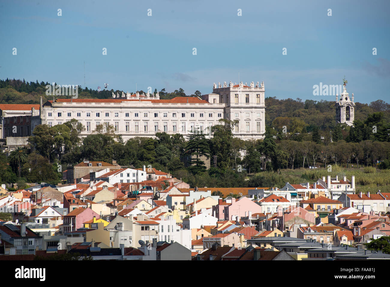 Blick auf Lissabon portugal Stockfoto