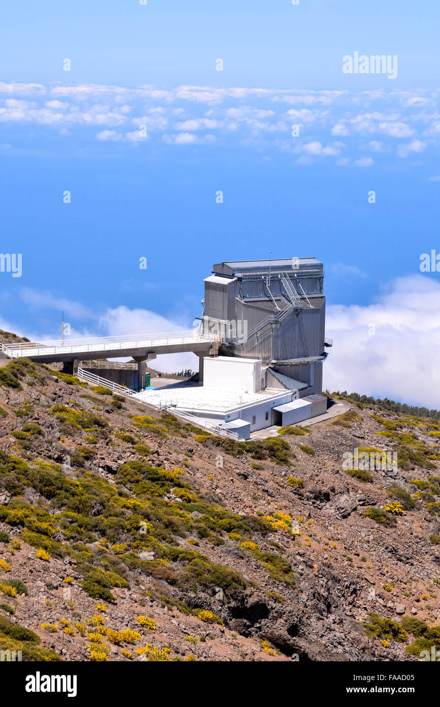 Astronomisches Observatorium Teleskop Stockfoto