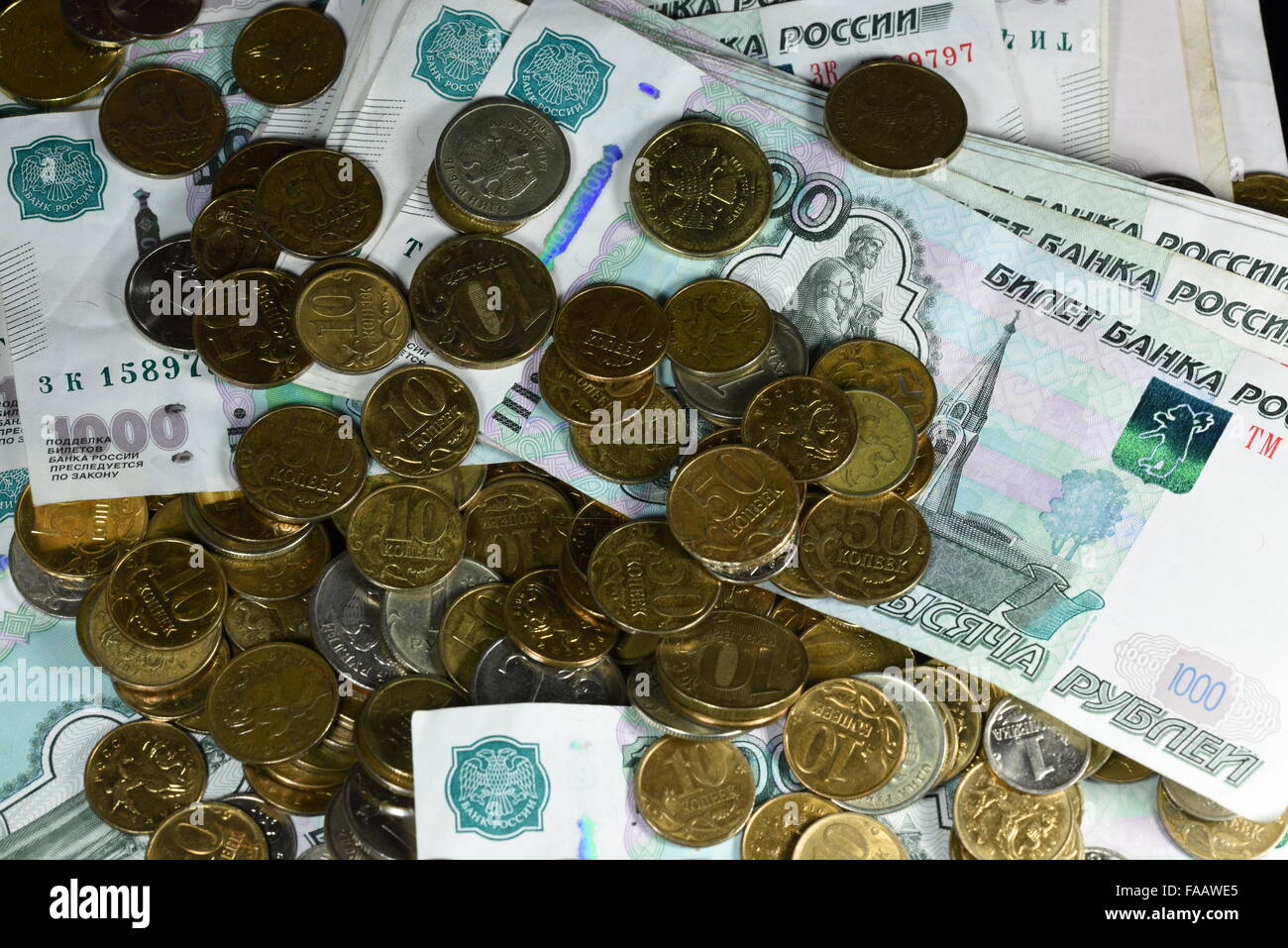 Geld Hintergrund Finanzkonzept Münzen Stockfoto